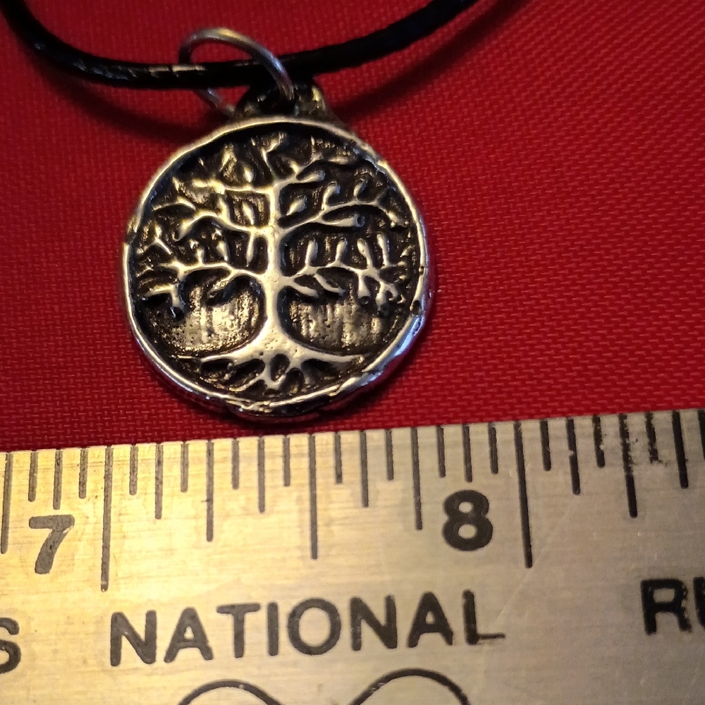 Silver Tree of Life Pendant Necklace - Picture 3 of 3